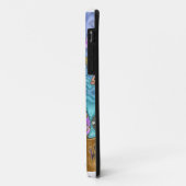 サイケデリック・タツノオトシゴ・ウミガメ・アート Case-Mate iPhoneケース (裏面/左)