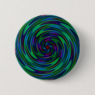 サイケデリック ダーク スワール 缶バッジ
