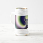 サイケデリック ハート ビールジョッキ (正面左)