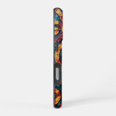 サイケデリック・ペイズリー iPhoneケース (右側面)