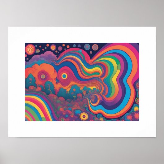 サイケデリック ポスター (正面)