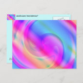 サイケデリック ポストカード (正面/裏面)