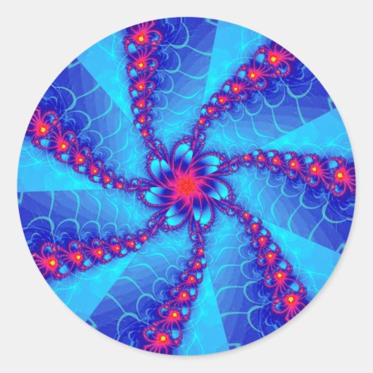 サイケデリック ラウンドシール (正面)