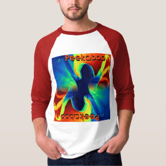 サイケデリック レトロ ヴィンテージ スタイル Tシャツ ゆるふわ Peekaboo
