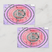 サイケデリック 名刺 (正面/裏面)