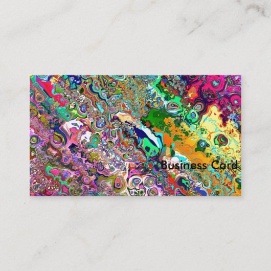 サイケデリック 名刺 (正面)
