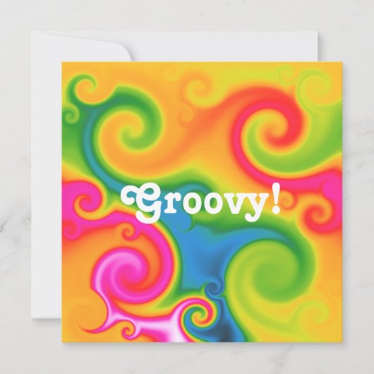 サイケデリック 招待状 (正面)