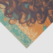 サイケデリック: 1960年代のレトロHippie Decopage紙 薄葉紙 (詳細)