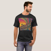 サイケデリック Tシャツ (正面フル)
