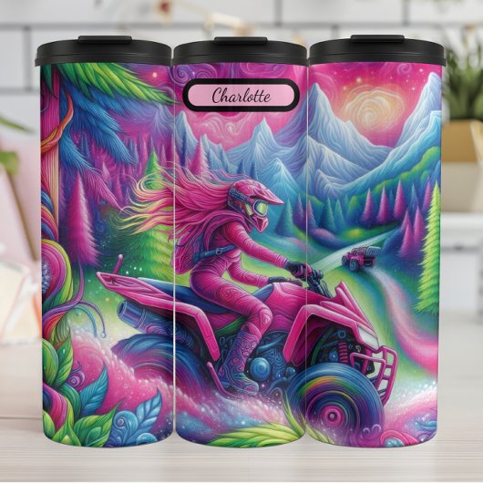 サイケデリックATV：山鮮やか乗り タンブラー