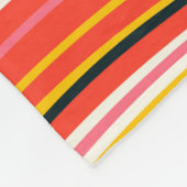 サイケデリックgroovy背景カラフル抽象芸術b フリースブランケット (角)