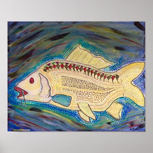 サイケデリックKarpポスター ポスター (正面)