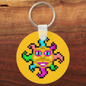 サイケデリックSplendor KeychainのSun キーホルダー (正面)