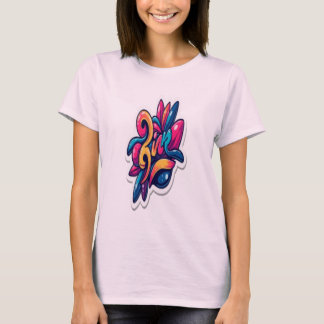 サイケデリックZinkロゴ Tシャツ