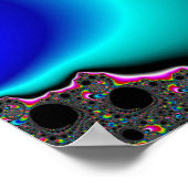 サイケデレス – フラクタル ポスター (角)