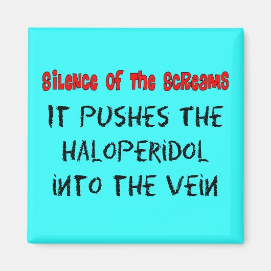 サイケナース笑わされるギフト マグネット (正面)