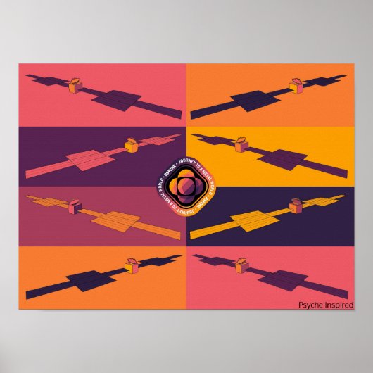 サイケポップ・アートのポスター ポスター (正面)