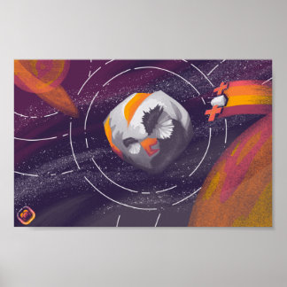 サイケワイドなポスター ポスター