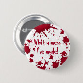 サイコおもしろいハロウィーン 缶バッジ (正面&裏面)