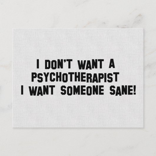 サイコじゃない！ ポストカード (正面)