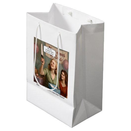 サイコのオリジナルのシャワーシーン ミディアムペーパーバッグ (正面アングル)