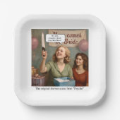 サイコのオリジナルシャワーのシーン。 ペーパープレート (正面)