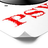 サイコのポスターを断おもしろいる ポスター (角)