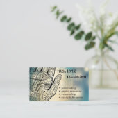 サイコカウンセリングパームリーダー 名刺 (スタンド正面)