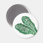 サイコカラー | Veggie Pun マグネット (正面/裏面)