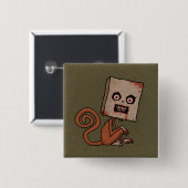 サイコサックサル 缶バッジ (正面&裏面)