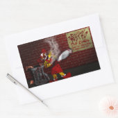 サイコザピエロシール 長方形シール (封筒)