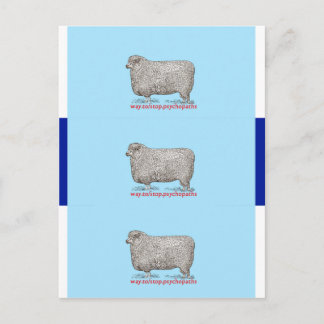 サイコストップパススの名刺 ポストカード