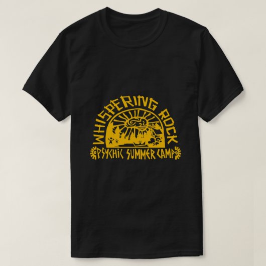 サイコナートウィスパリングロックサイキックサマーキャンプ行く Tシャツ (デザイン正面)