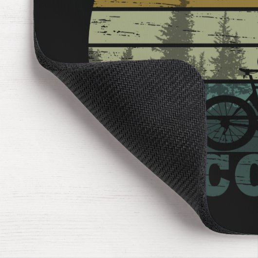 サイコパスおもしろいサイクリングことわざ マウスパッド (コーナー)