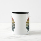 サイコパスおもしろいサイクリングことわざ マグカップ (中央)