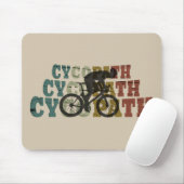 サイコパスおもしろいサイクリング マウスパッド (マウス)
