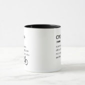 サイコパスのおもしろい定義 マグカップ (中央)