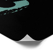 サイコパスオフロードサイクリングことわざ ポスター (角)