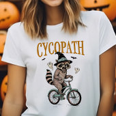サイコパスヴィンテージラクーンハロウィーン Tシャツ