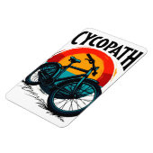 サイコパス：サンセット付きエネルギッシュGraphic Tee マグネット (左側)