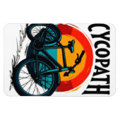 サイコパス：サンセット付きエネルギッシュGraphic Tee マグネット (横)