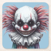 サイコピエロ スクエアペーパーコースター (正面)