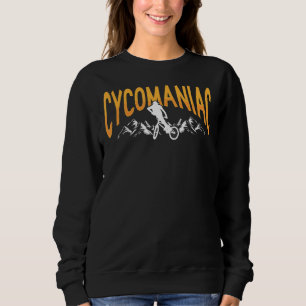 サイコマニアック自転車 スウェットシャツ