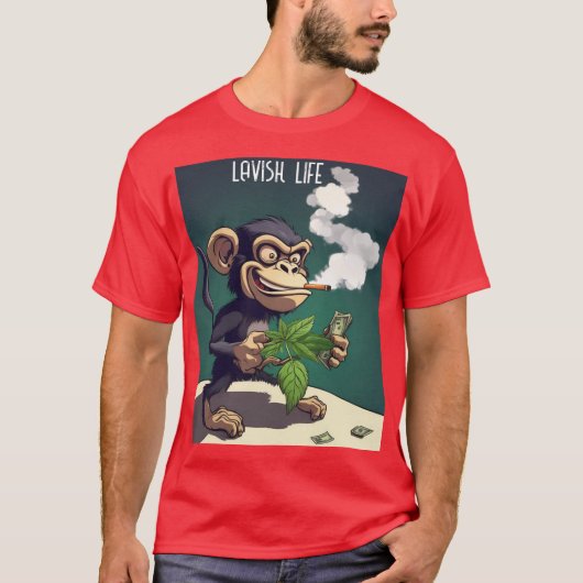 サイコモンキーラビッシュTシャツ Tシャツ (正面)