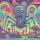 サイコレインボークリープ シール (正面)