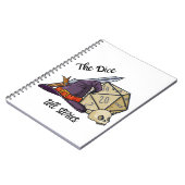 サイコロが話す ノートブック (左側)