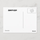 サイコロと死はがき ポストカード (裏面)