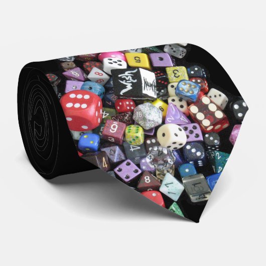 サイコロのタイ ネクタイ (ロール)