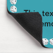 サイコロのマット マウスパッド (コーナー)