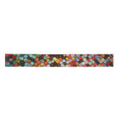 サイコロのリボン サテンリボン (正面)